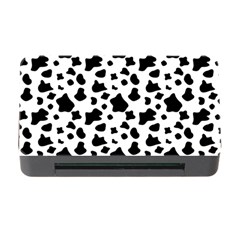 Black And White Cow Spots Pattern, Animal Fur Print, Vector Memory Card Reader With Cf by Casemiro