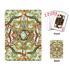 Multicolored Modern Collage Print Playing Cards Single Design (rectangle)