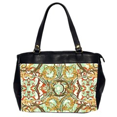 Multicolored Modern Collage Print Oversize Office Handbag (2 Sides) by dflcprintsclothing