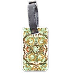 Multicolored Modern Collage Print Luggage Tag (one Side) by dflcprintsclothing