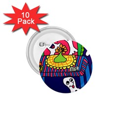 Circus Ghosts Digital 1 75  Buttons (10 Pack) by snowwhitegirl