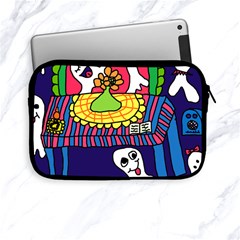 Circus Ghosts Digital Apple Ipad Mini Zipper Cases by snowwhitegirl