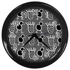 Njhb Vectorized Wall Clock (black)