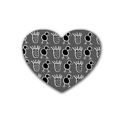 Njhb Vectorized Heart Coaster (4 Pack)  by CHPALTD