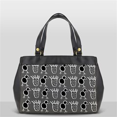 Njhb Vectorized Oversize Office Handbag (2 Sides) by CHPALTD