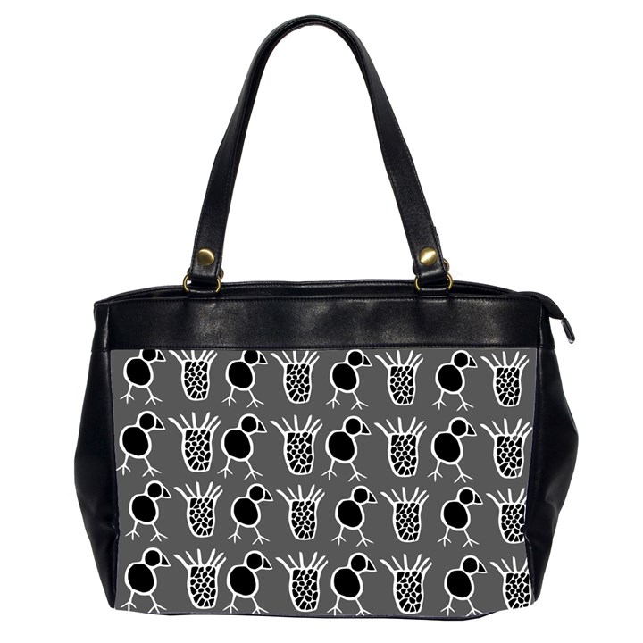 Njhb Vectorized Oversize Office Handbag (2 Sides)