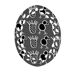 Njhb Vectorized Ornament (oval Filigree) by CHPALTD