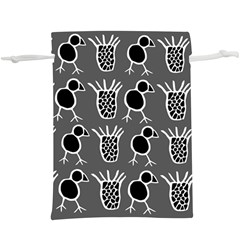 Njhb Vectorized  Lightweight Drawstring Pouch (xl) by CHPALTD