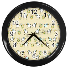 Bnnbnb Wall Clock (black) by CHPALTD