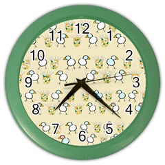 Bnnbnb Color Wall Clock