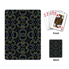 Modern Ornate Stylized Motif Print Playing Cards Single Design (rectangle)