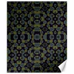 Modern Ornate Stylized Motif Print Canvas 8  X 10  by dflcprintsclothing