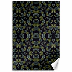 Modern Ornate Stylized Motif Print Canvas 12  X 18  by dflcprintsclothing