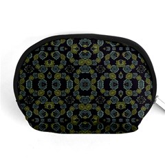 Modern Ornate Stylized Motif Print Accessory Pouch (medium)