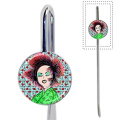 Headphones Girl W Cherries Book Mark by snowwhitegirl