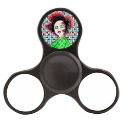 Headphones Girl W Cherries Finger Spinner by snowwhitegirl