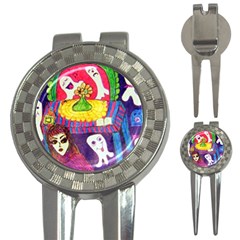 Circus Ghosts 3-in-1 Golf Divots by snowwhitegirl