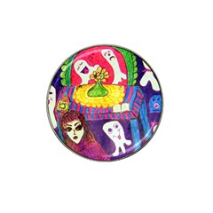 Circus Ghosts Hat Clip Ball Marker (4 Pack) by snowwhitegirl