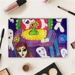 Circus Ghosts Cosmetic Bag (Large) Front