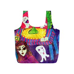 Circus Ghosts Full Print Recycle Bag (s) by snowwhitegirl