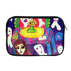 Circus Ghosts Apple Macbook Pro 17  Zipper Case by snowwhitegirl