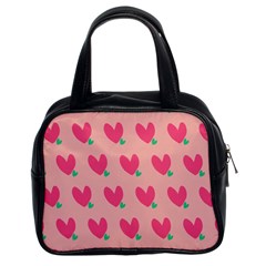 Hearts Classic Handbag (two Sides)