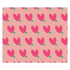 Hearts Double Sided Flano Blanket (small)  by tousmignonne25