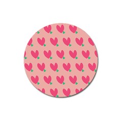 Hearts Magnet 3  (round) by tousmignonne25