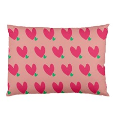 Hearts Pillow Case (two Sides) by tousmignonne25