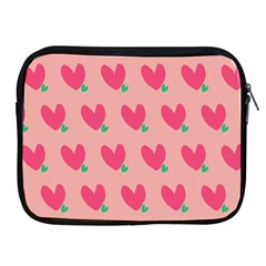 Hearts Apple Ipad 2/3/4 Zipper Cases by tousmignonne25