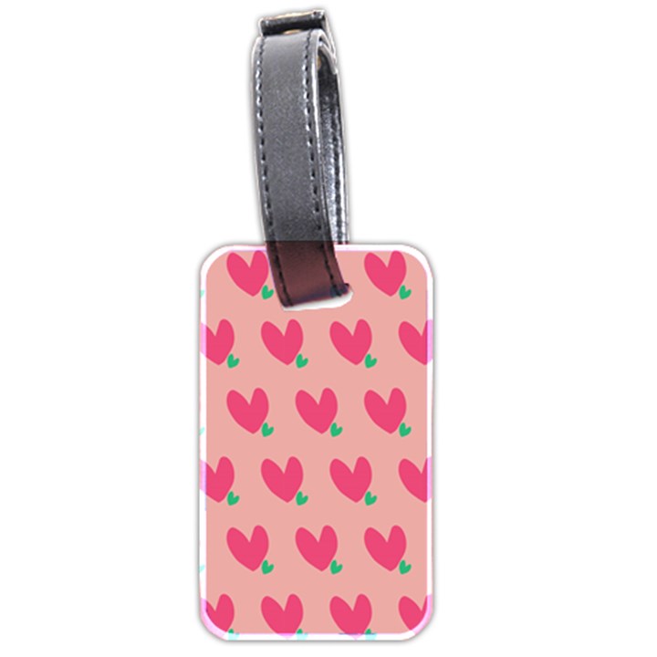 Hearts Luggage Tag (two sides)