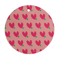 Hearts Ornament (round)