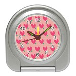 Hearts Travel Alarm Clock Front