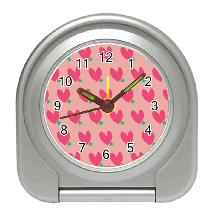 Hearts Travel Alarm Clock