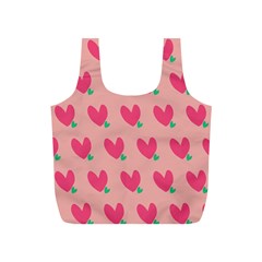 Hearts Full Print Recycle Bag (s) by tousmignonne25