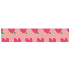 Hearts Small Flano Scarf