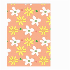 Beige Flowers W No Red Flower Small Garden Flag (two Sides)