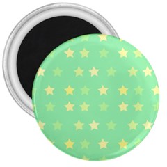 Stars Green 3  Magnets