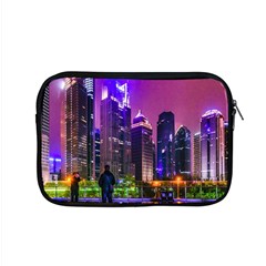 Lujiazui District Nigth Scene, Shanghai China Apple Macbook Pro 15  Zipper Case by dflcprintsclothing