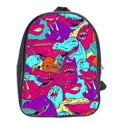 Dinos School Bag (xl) by Sobalvarro