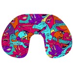 Dinos Travel Neck Pillow Front