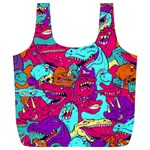 Dinos Full Print Recycle Bag (XL) Front