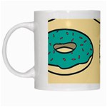 Donuts White Mugs Left