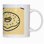 Donuts White Mugs Right