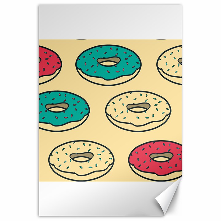 Donuts Canvas 20  x 30 