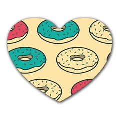 Donuts Heart Mousepads by Sobalvarro