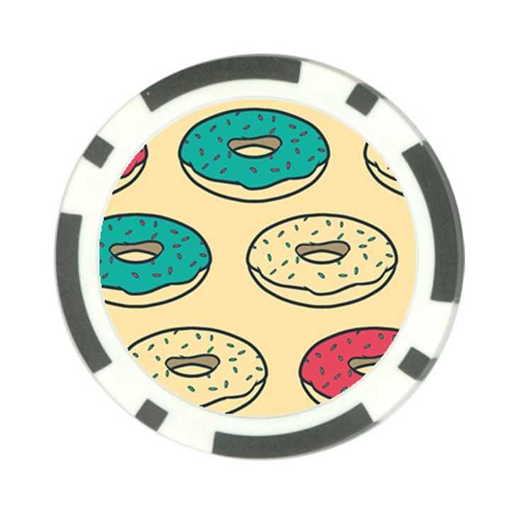 Donuts Poker Chip Card Guard