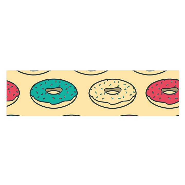 Donuts Satin Scarf (Oblong)