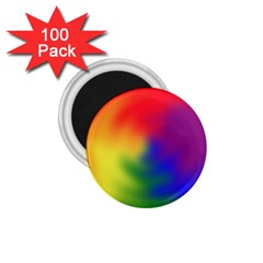 Rainbow Colors Lgbt Pride Abstract Art 1 75  Magnets (100 Pack)  by yoursparklingshop