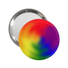 Rainbow Colors Lgbt Pride Abstract Art 2 25  Handbag Mirrors by yoursparklingshop